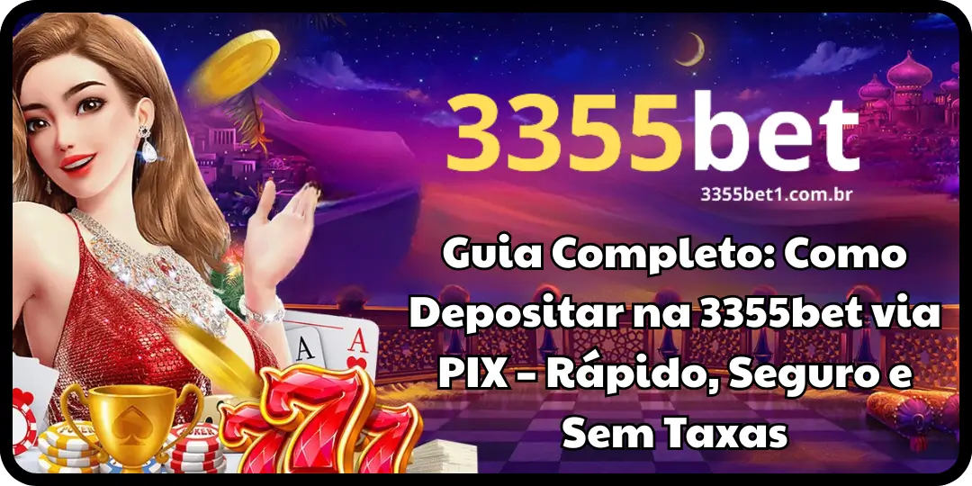 Como Depositar na 3355bet via PIX