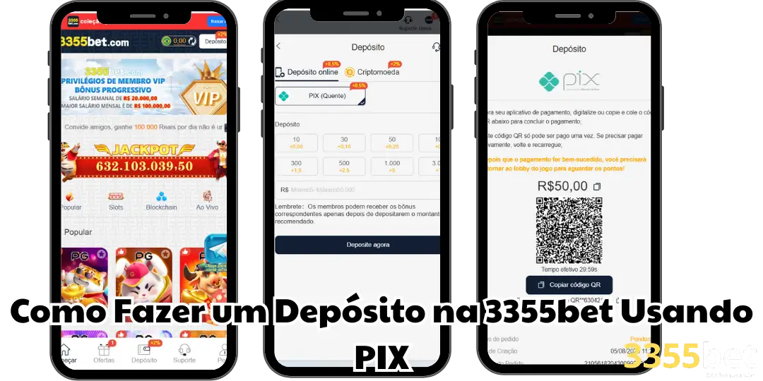 Como Fazer um Depósito na 3355bet Usando PIX